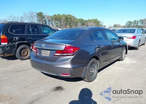 2014 Honda Civic Lx из США, поврежденный, VIN 19XFB2F56EE071737